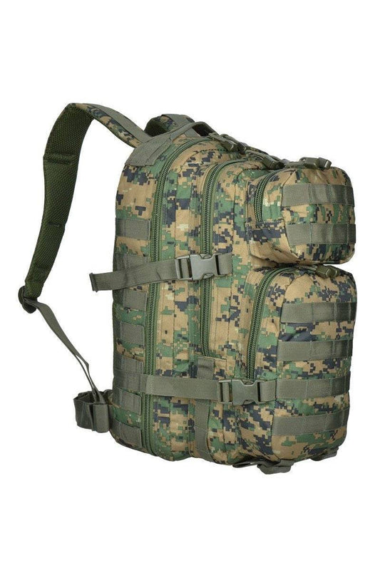 Rucsac Tactic Mil-Tec US Assault Small – 20 L, MOLLE, Digital Woodland