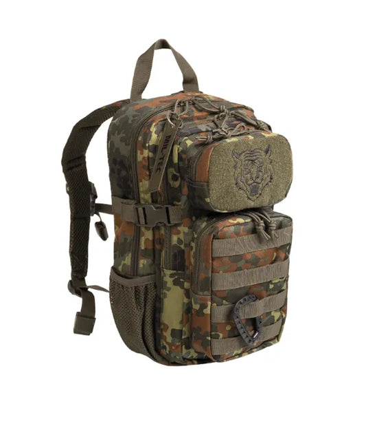 Rucsac Tactic pentru Copii US Assault Kids Flectar – 14L, Camuflaj German, Funcțional și Rezistent