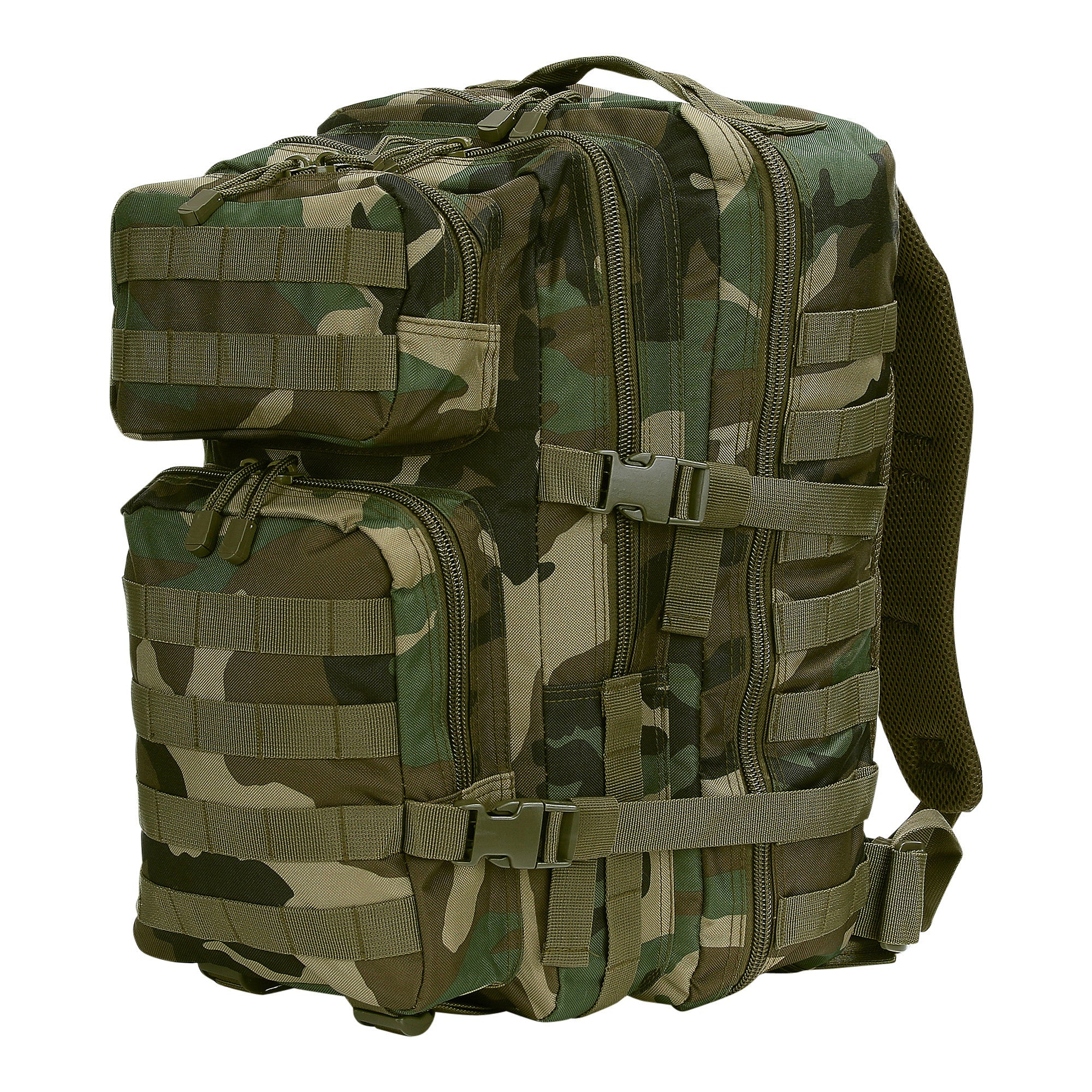 Rucsac Tactic Rugzak Mountain Woodland 101 INC - Pregătire Maximă