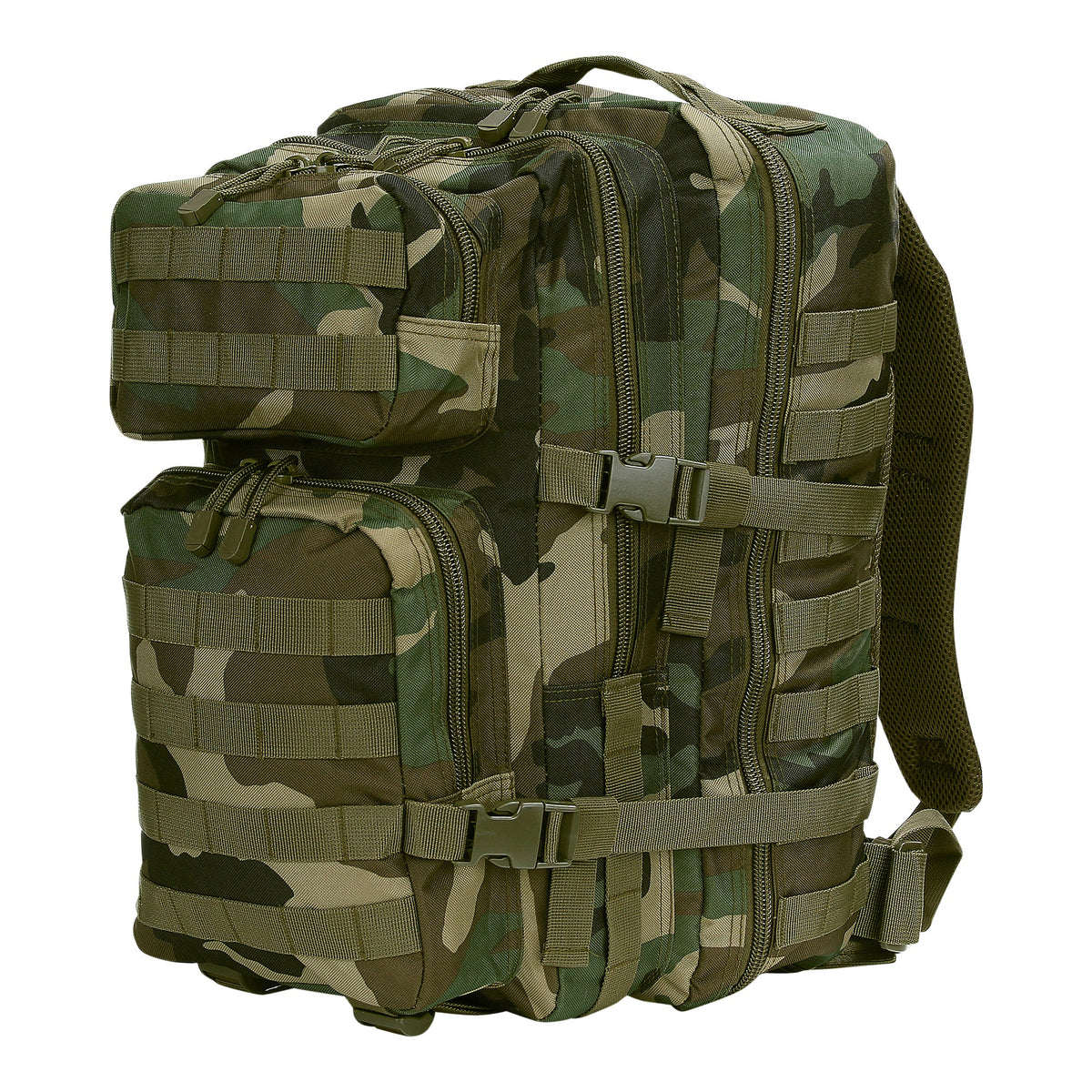 Rucsac Tactic Rugzak Mountain Woodland 101 INC - Pregătire Maximă
