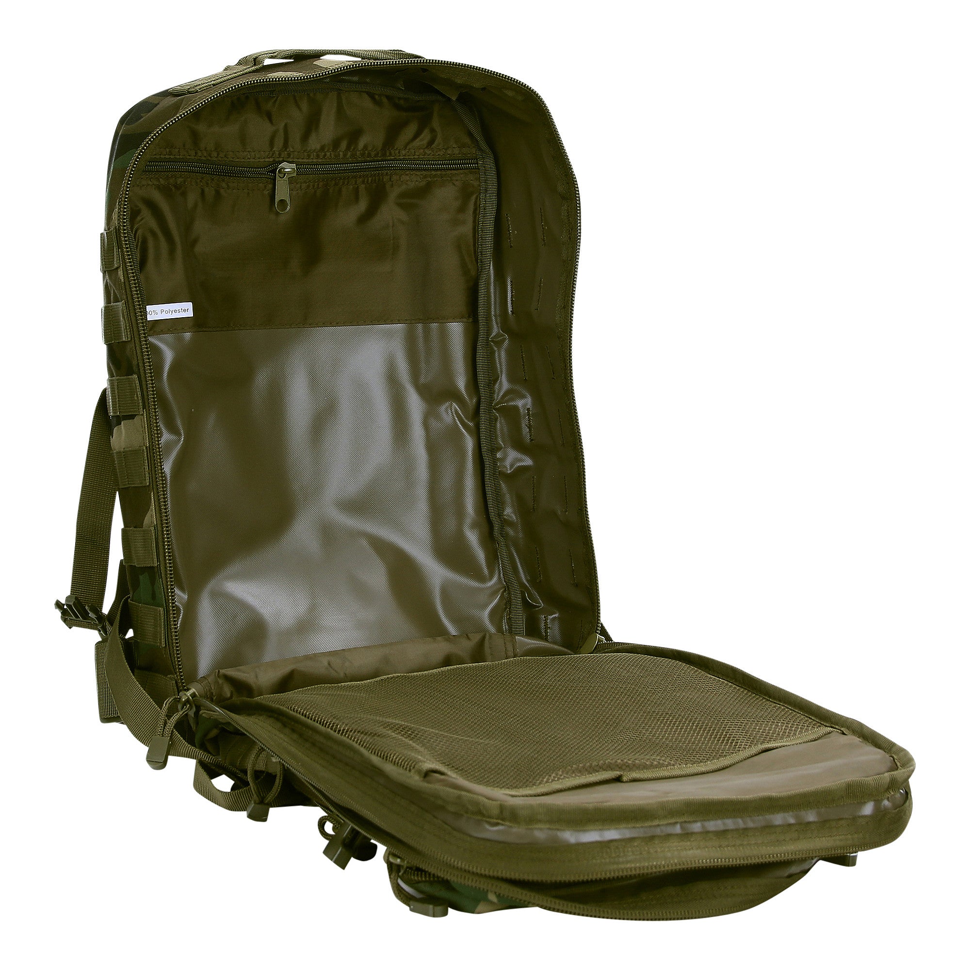 Rucsac Tactic Rugzak Mountain Woodland 101 INC - Pregătire Maximă