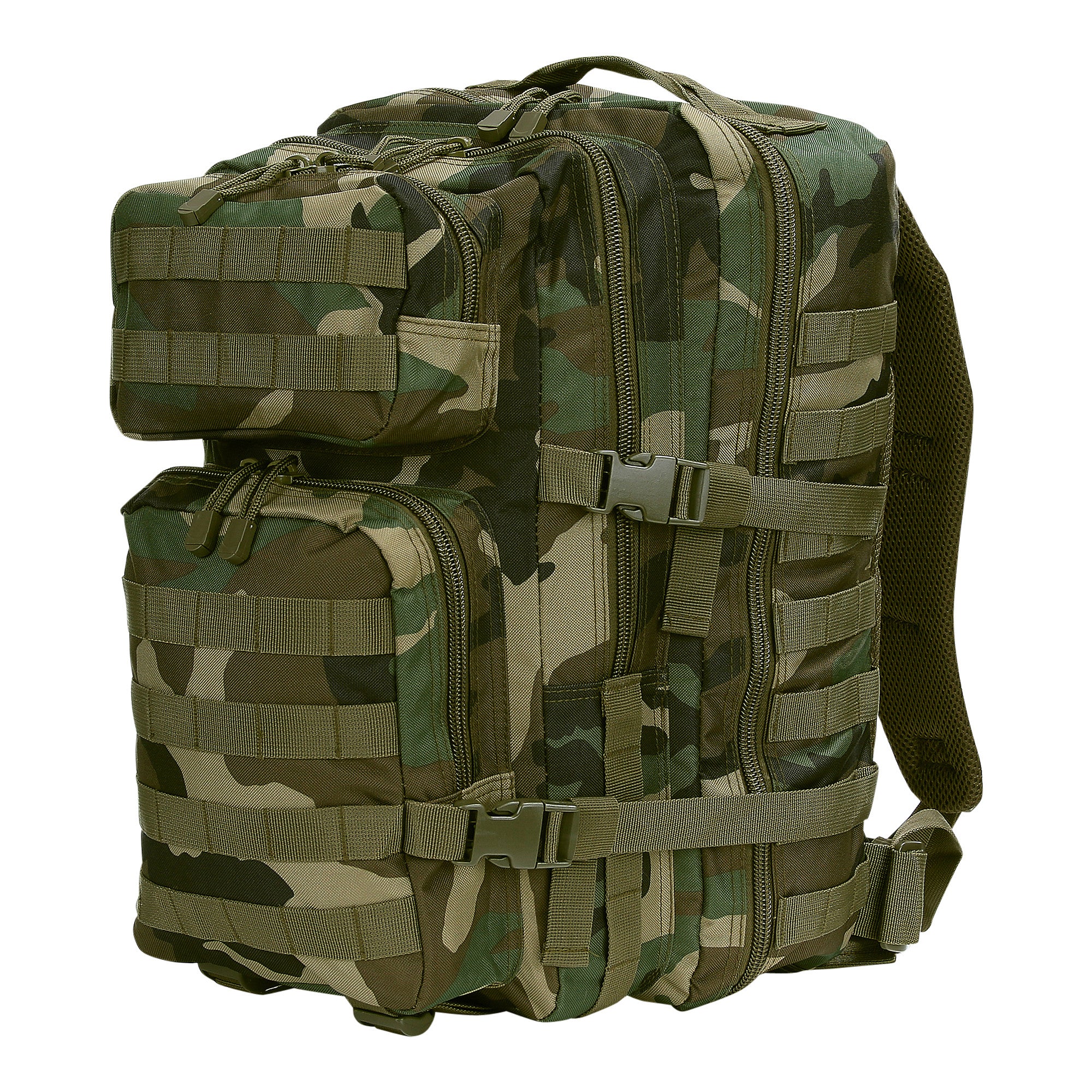 Rucsac Tactic Rugzak Mountain Woodland 101 INC - Pregătire Maximă