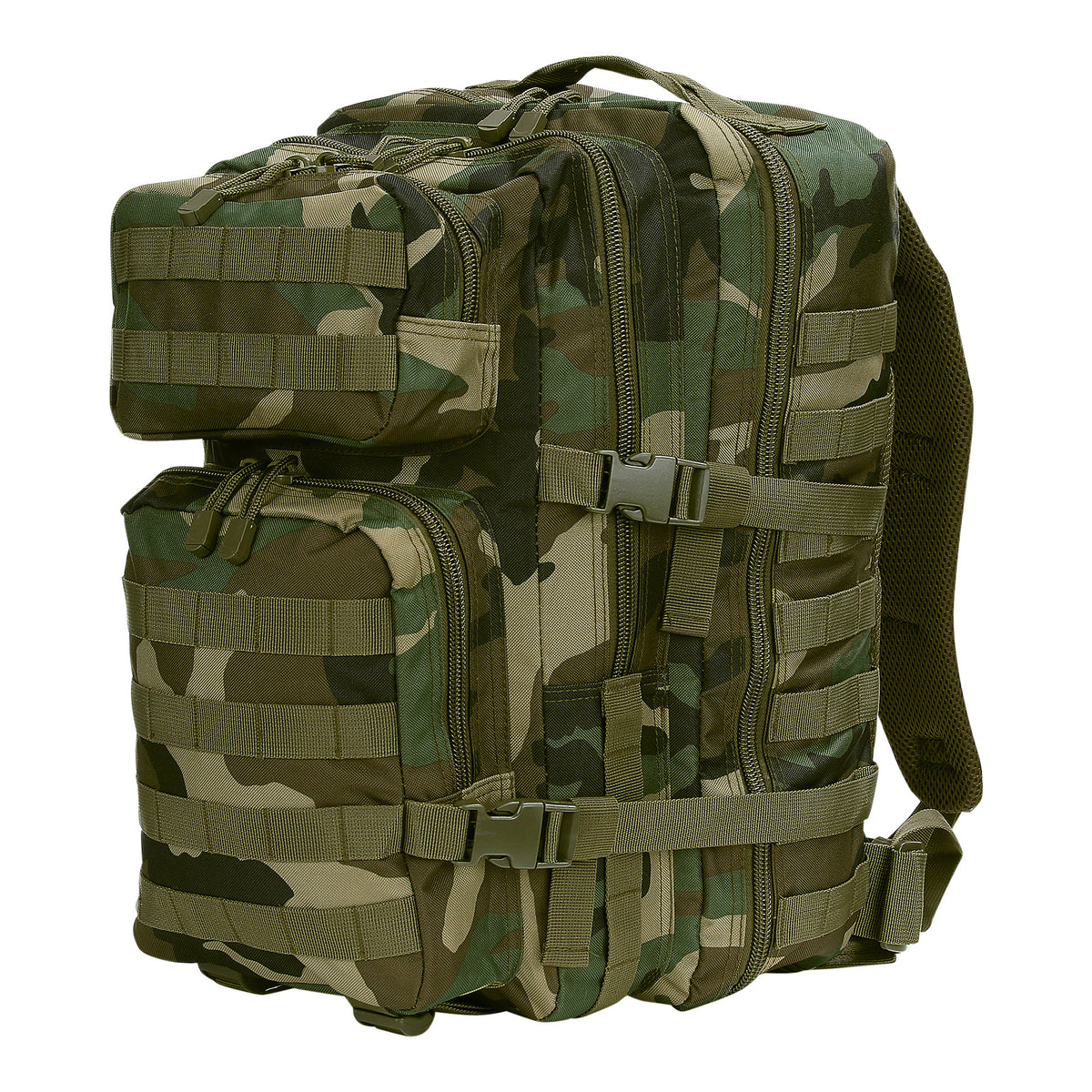 Rucsac Tactic Rugzak Mountain Woodland 101 INC - Pregătire Maximă