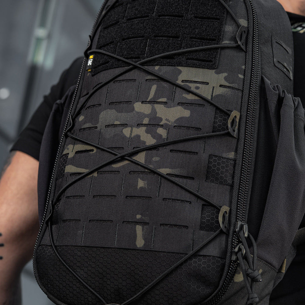 Rucsac Tactic STURM Elite M-Tac - Multicam Black/Negru, 15L