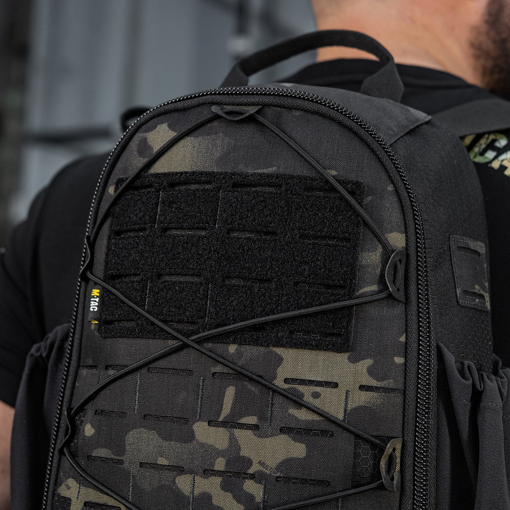 Rucsac Tactic STURM Elite M-Tac - Multicam Black/Negru, 15L