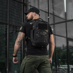 Rucsac Tactic STURM Elite M-Tac - Multicam Black/Negru, 15L