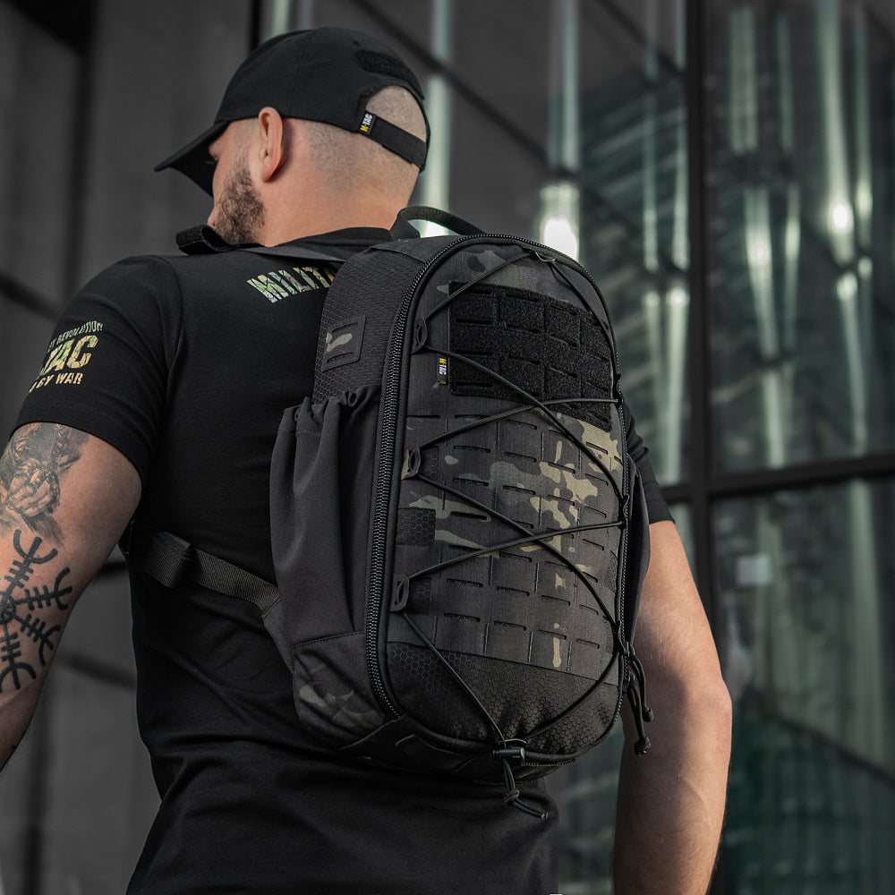 Rucsac Tactic STURM Elite M-Tac - Multicam Black/Negru, 15L
