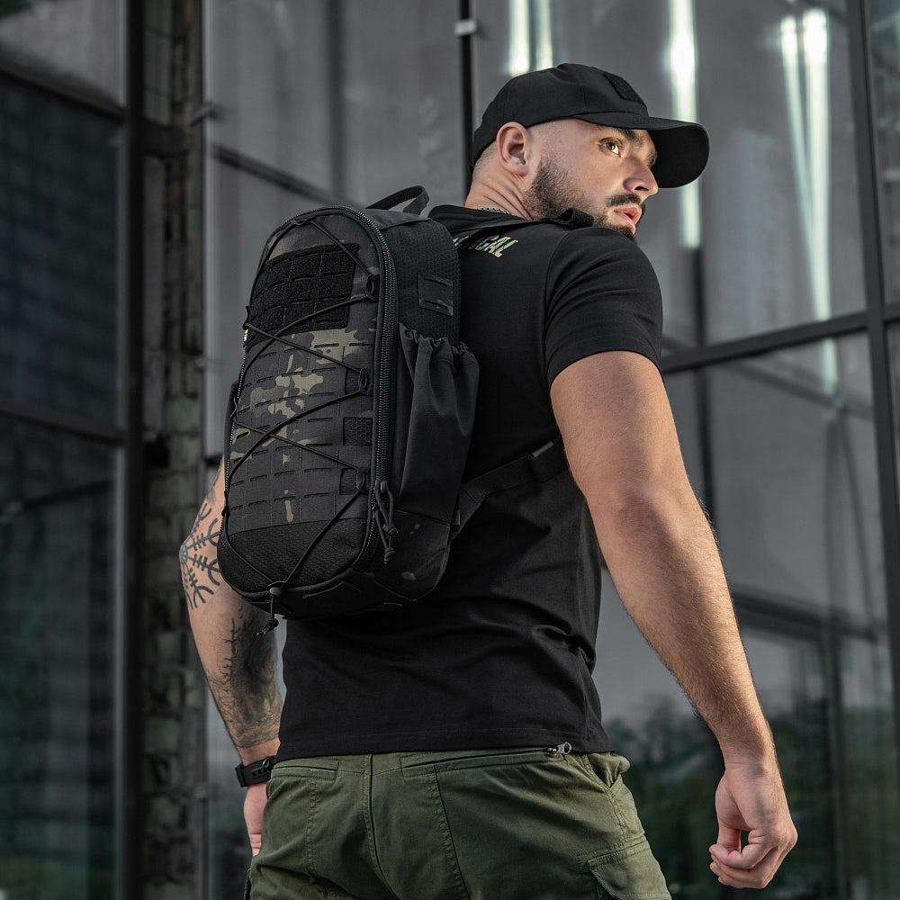Rucsac Tactic STURM Elite M-Tac - Multicam Black/Negru, 15L
