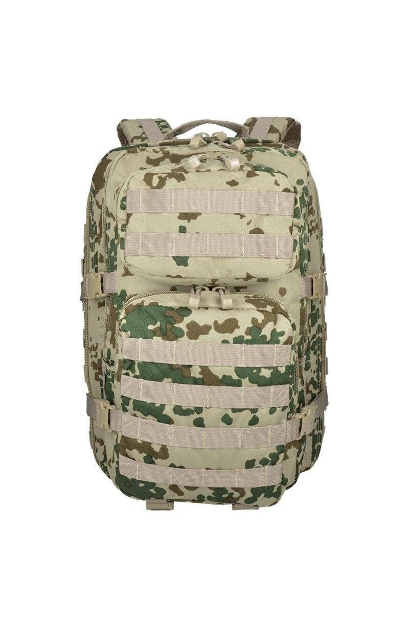 Rucsac Tactic US Assault Grand Tropical Camo – 36L, Camuflaj Jungle, Spațiu și Versatilitate în Medii Tropicale
