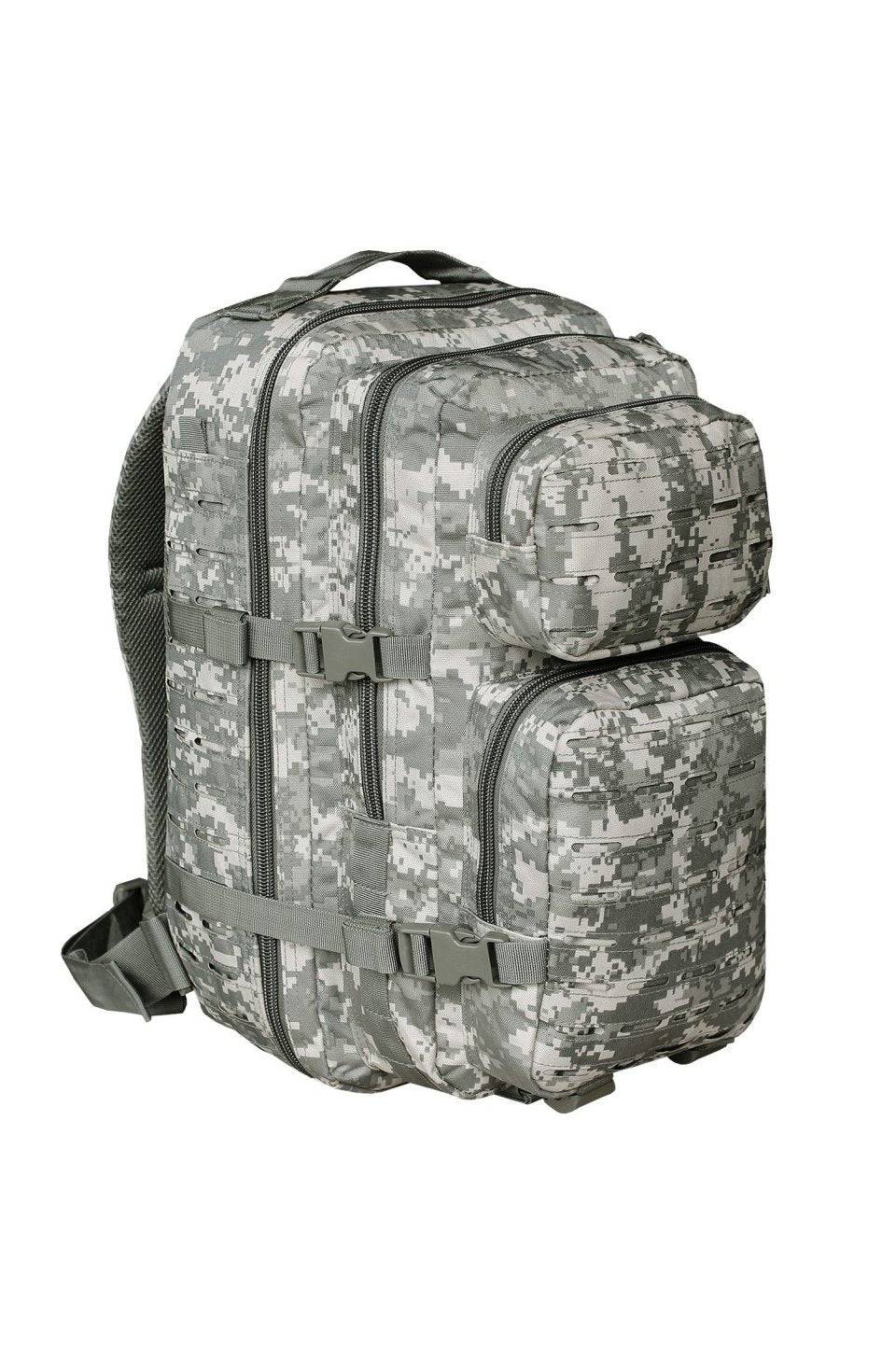 Rucsac Tactic US Assault Large AT-Digital – 36L, Sistem Laser-Cut, Camuflaj Digital Urban pentru Operațiuni Precise