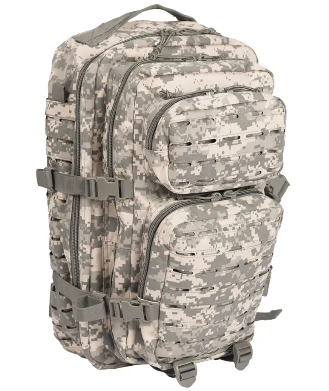 Rucsac Tactic US Assault Large AT-Digital – 36L, Sistem Laser-Cut, Camuflaj Digital Urban pentru Operațiuni Precise