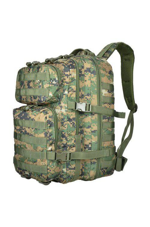 Rucsac Tactic US Assault Large Digital W/L – 36L, Camuflaj Digital pentru Medii Mixte, Spațiu și Fiabilitate