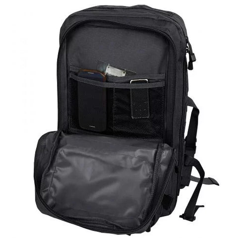 Rucsac Tactic US Assault Large Negru – 36L, Spațiu Generos și Construcție Robustă Mil-Tec