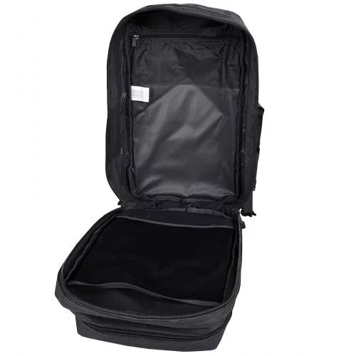 Rucsac Tactic US Assault Large Negru – 36L, Spațiu Generos și Construcție Robustă Mil-Tec