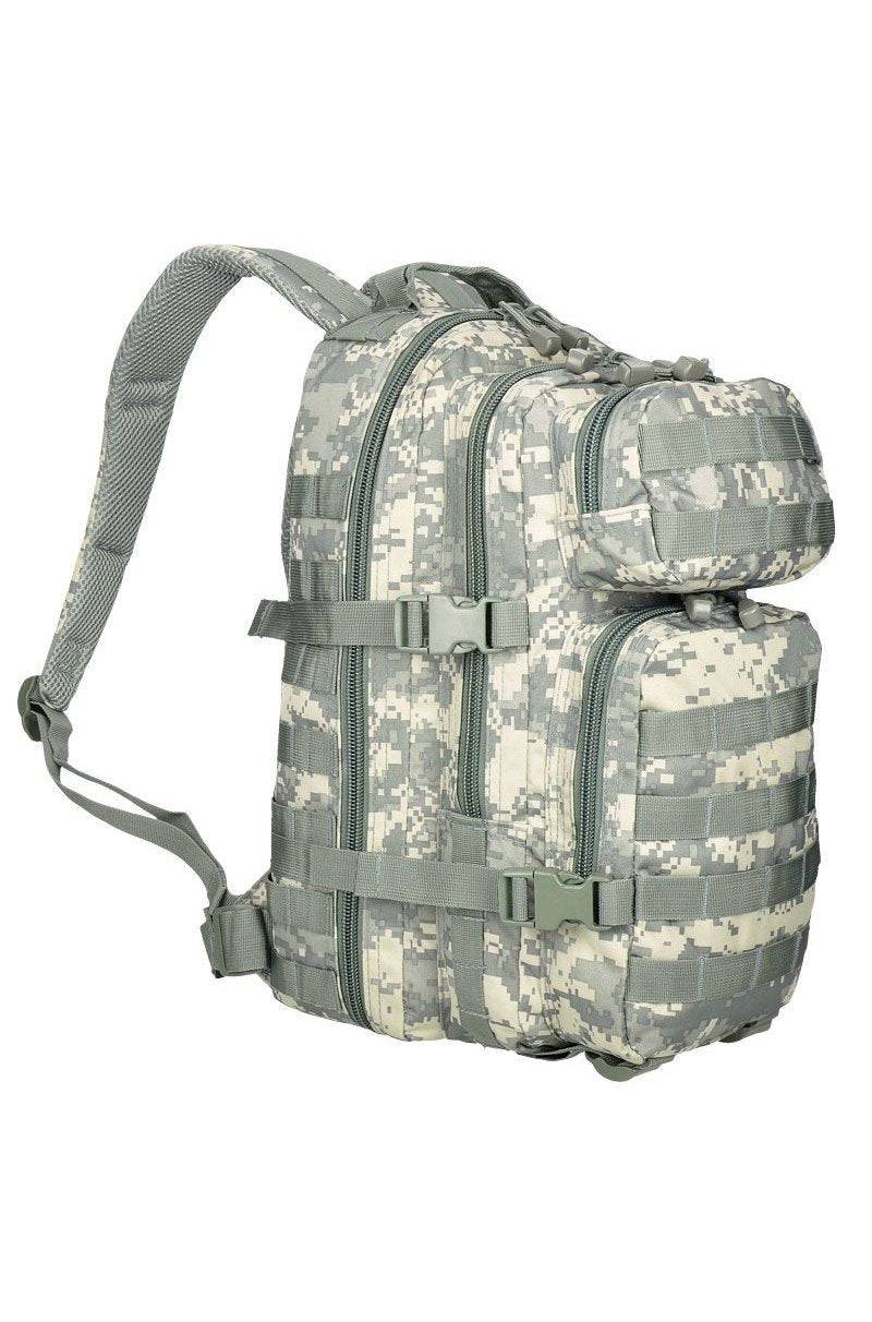 Rucsac Tactic US Assault Small AT-Digital – 20L, Camuflaj Digital Urban, Compact și Modular