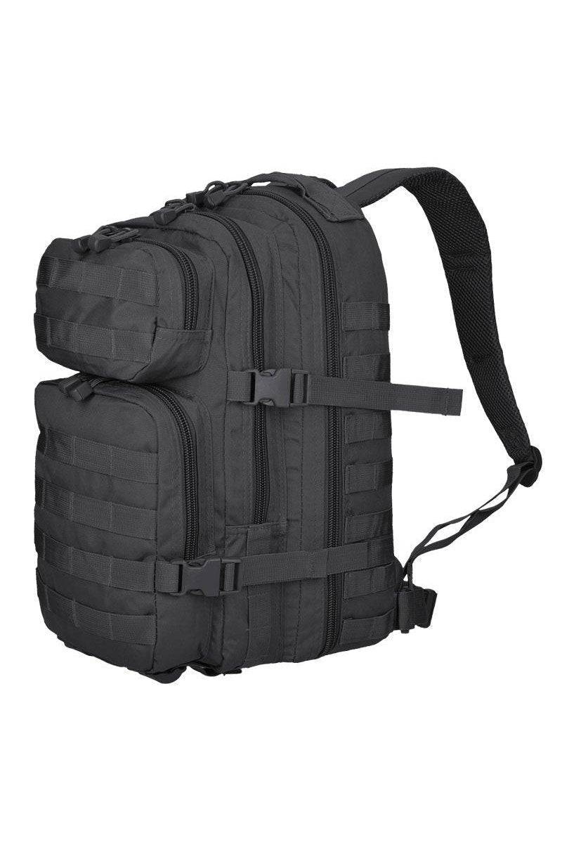Rucsac Tactic US Assault Small Negru – 20L, Compact, Modular și Gata de Acțiune