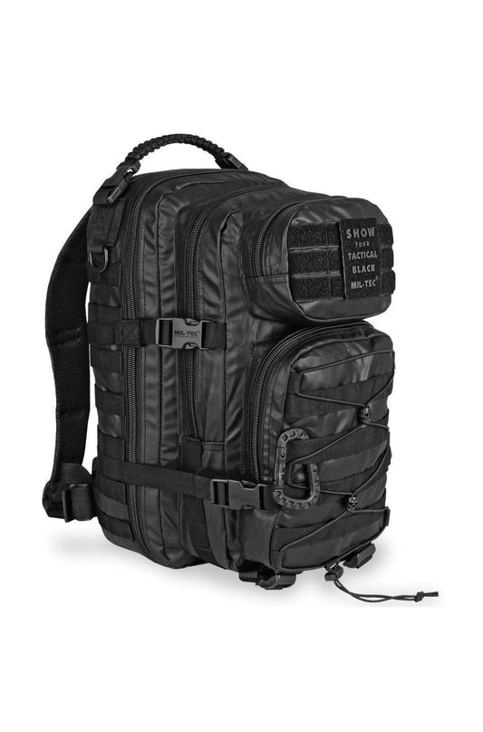 Rucsac Tactic US Assault Small Tactical Black – 20L, Design Modern, Echipat și Complet Etanș