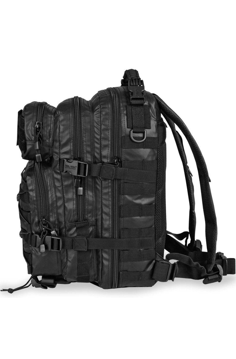Rucsac Tactic US Assault Small Tactical Black – 20L, Design Modern, Echipat și Complet Etanș