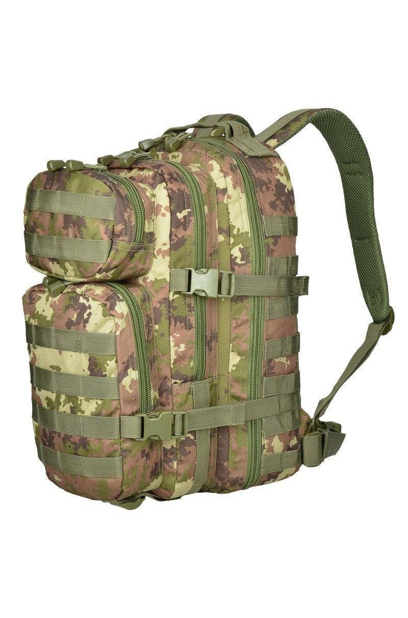 Rucsac Tactic US Assault Small Vegetato – 20L, Camuflaj Italian, Robust și Modular