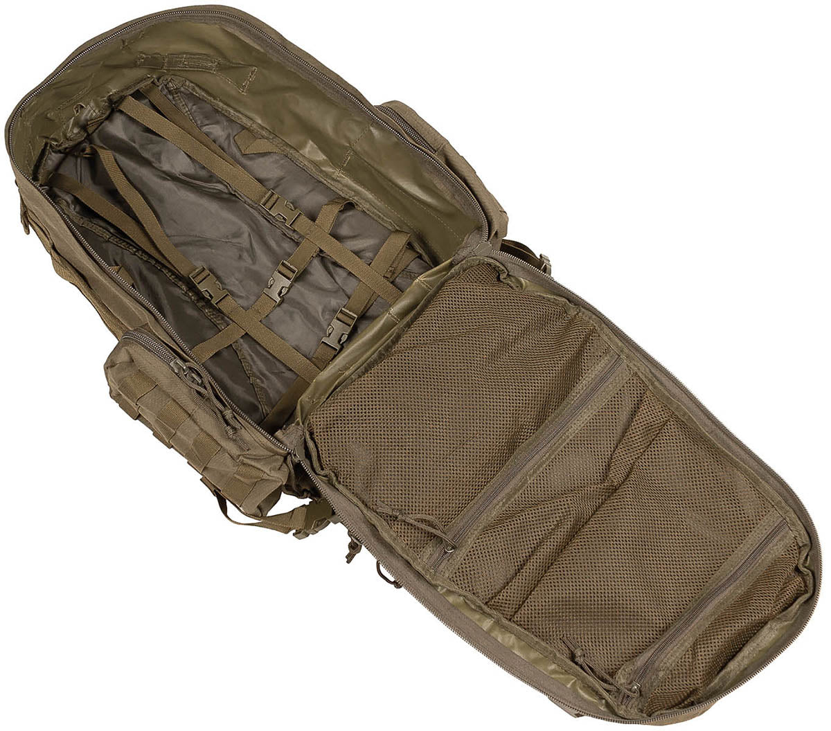 Rucsac Tactical-Modular Coyote MFH - Bretele + Spate Ergonomic