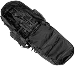 Rucsac "Tactical-Modular" Ital. Negru MFH - Spate capitonat, Bretele ajustabile