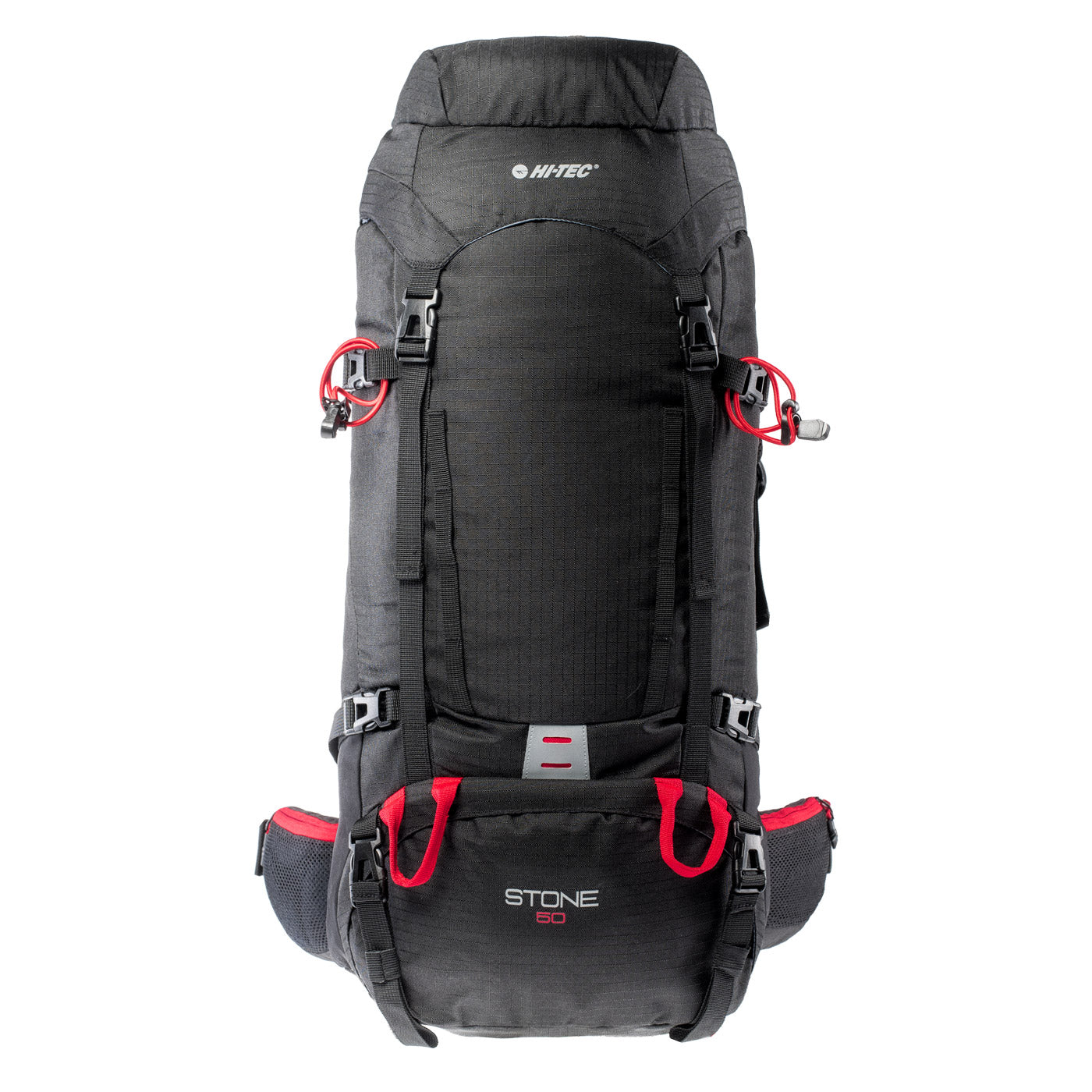 Rucsac Trekking STONE 50 HI-TEC - 50L, Ergonomic, Sistem H2O - 1
