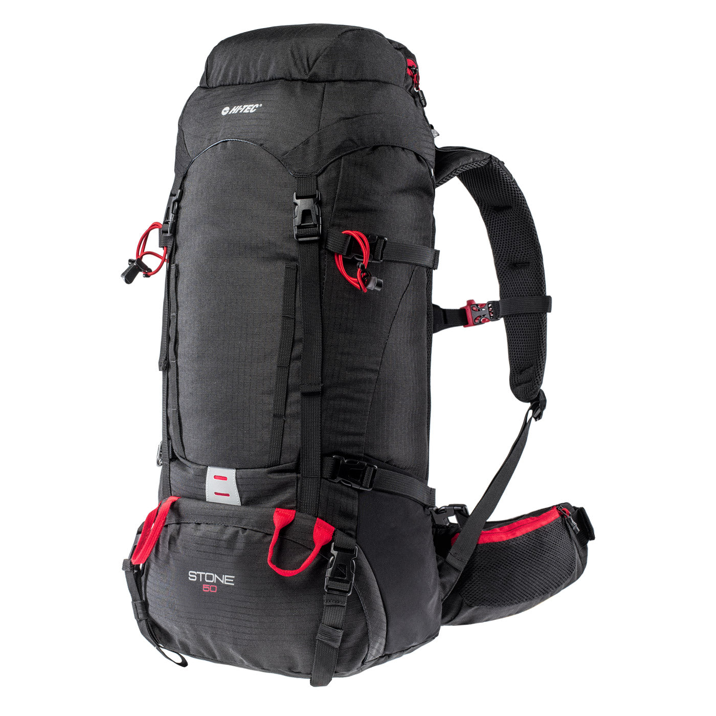 Rucsac Trekking STONE 50 HI-TEC - 50L, Ergonomic, Sistem H2O - 3