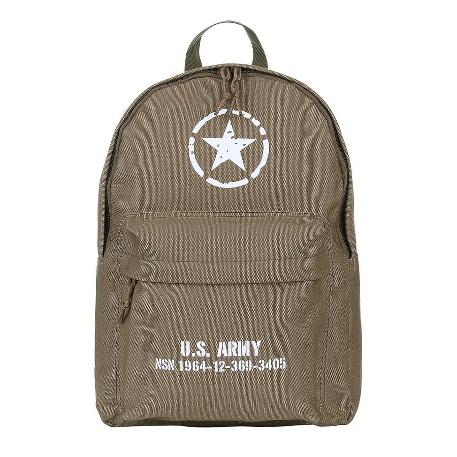Rucsac U.S. Army Verde Fostex - Stil Autentic & Rezistență Legendară