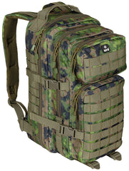 Rucsac US Assault I M05 Camo MFH - Bretele Căptușite, Compartiment Hidratare