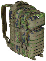 Rucsac US Assault I M05 Camo MFH - Bretele Căptușite, Compartiment Hidratare