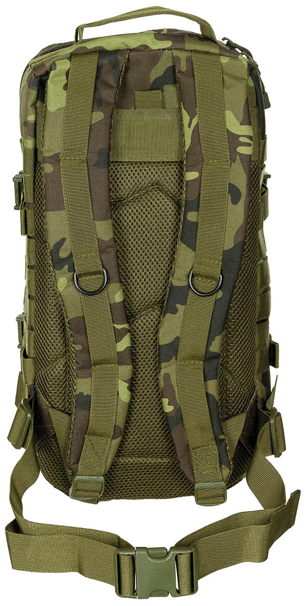 Rucsac US Assault I M95 CZ Camo MFH - Bretele căptușite, Compartiment hidratare