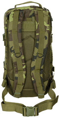 Rucsac US Assault I M95 CZ Camo MFH - Bretele căptușite, Compartiment hidratare
