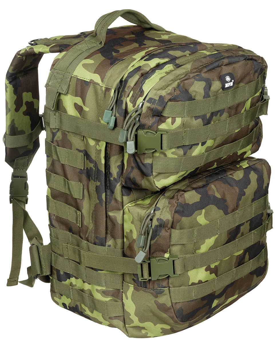 Rucsac US Assault II M95 CZ MFH - Bretele ajustabile, Spate ventilat