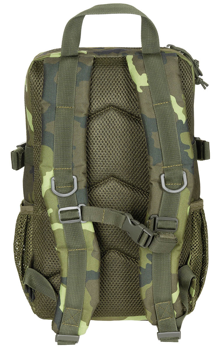 Rucsac US Assault M95 CZ camo MFH - Bretele reglabile, Spate ergonomic