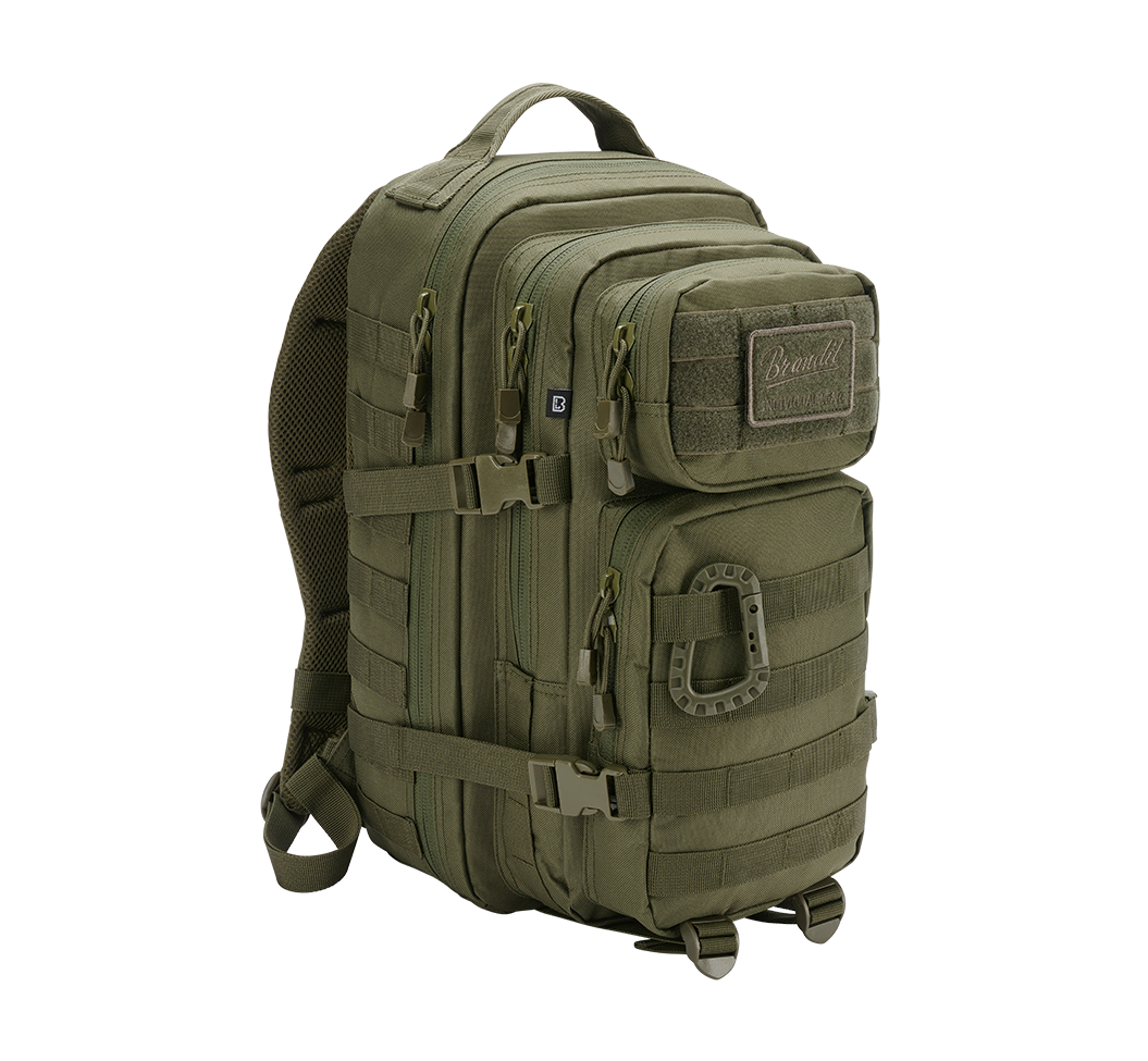 Rucsac US Assault Pack Medium Olive Brandit - Versatilitate Tactică