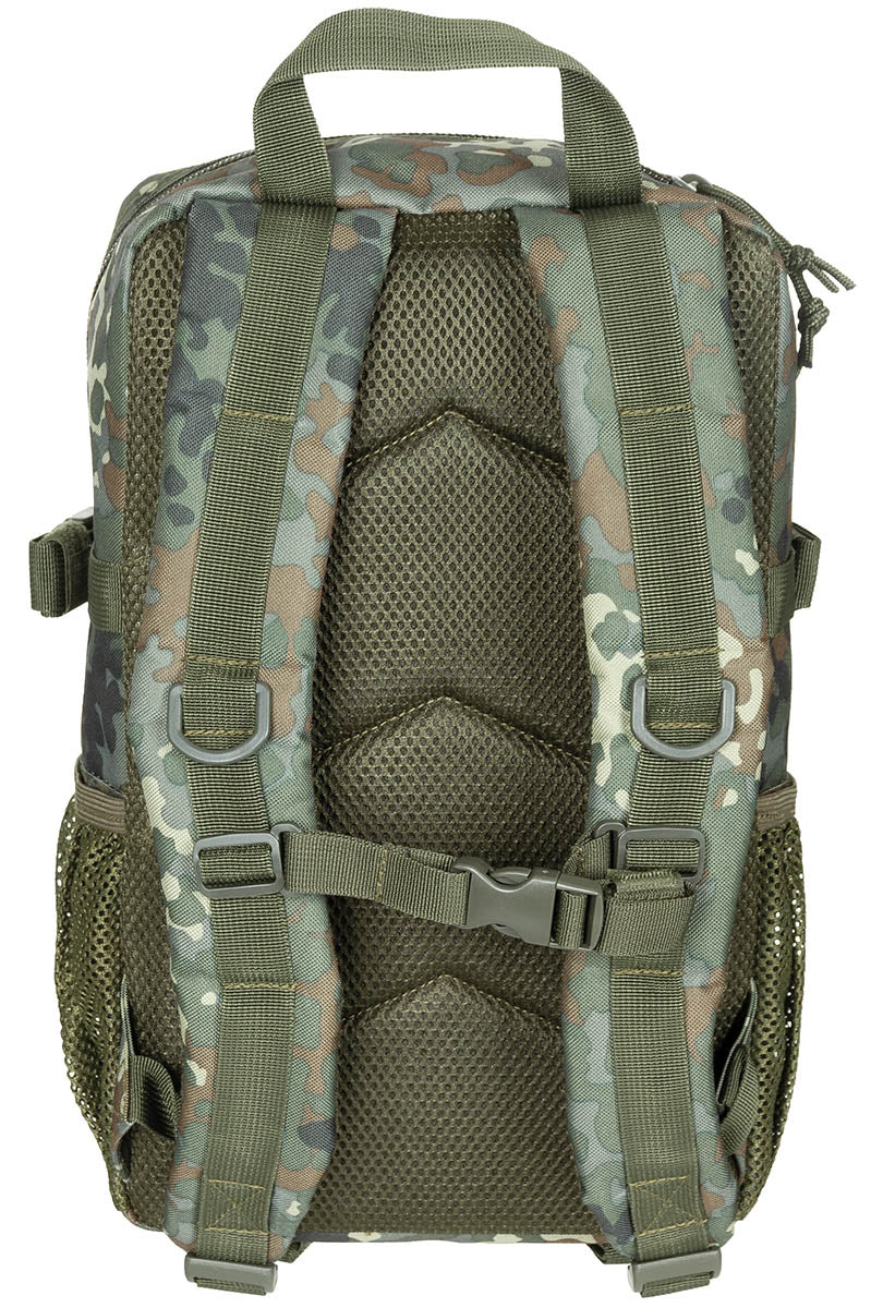 Rucsac US Assault "Youngster" BW Camo MFH - Bretele căptușite, Spate respirabil