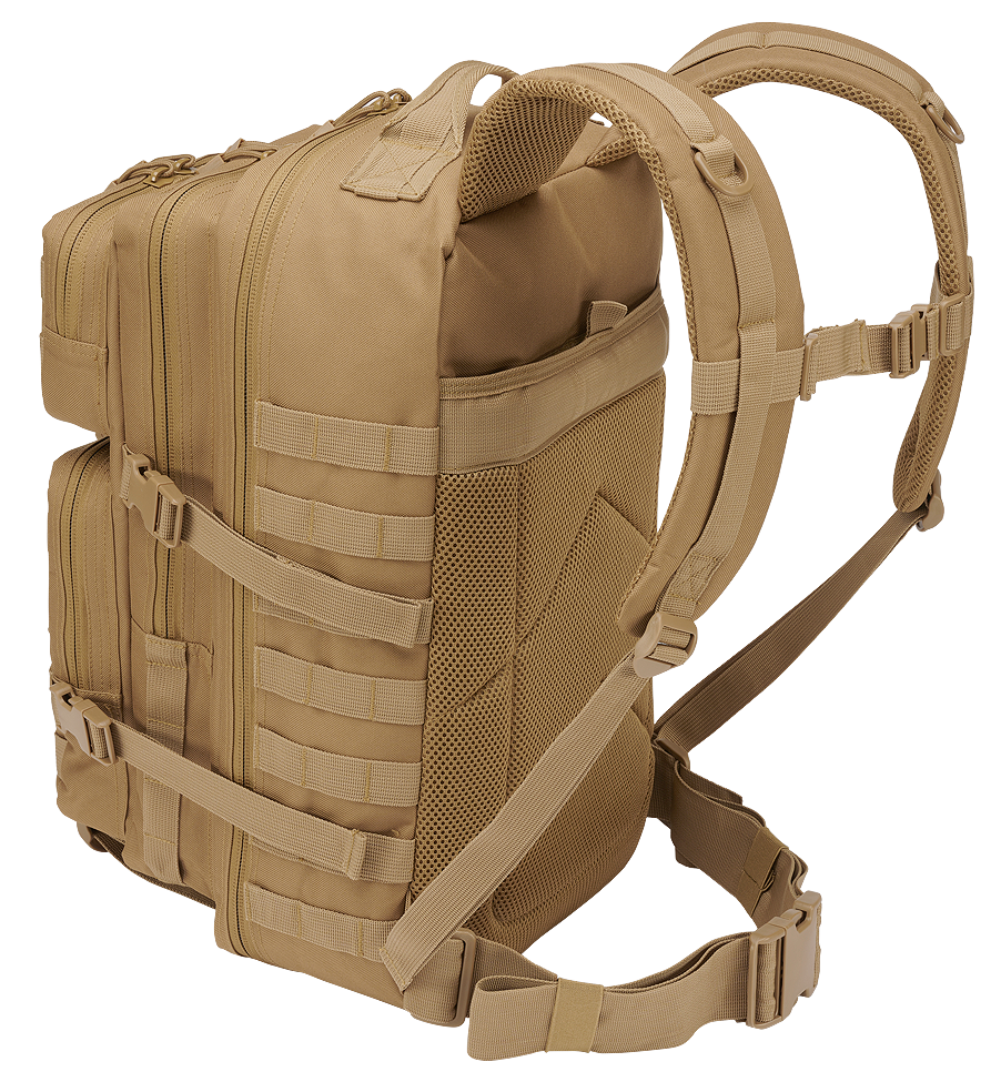 Rucsac US Cooper Large Camel Brandit - Spatiu Tactic Extins