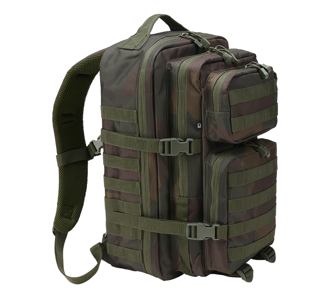 Rucsac US Cooper Large Dark Woodland Brandit - Versatilitate Tactică