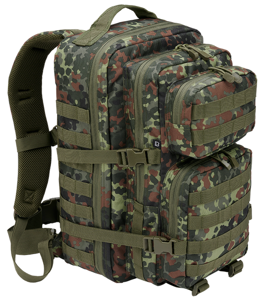 Rucsac US Cooper Large Flecktarn Brandit - Durabilitate Certificată