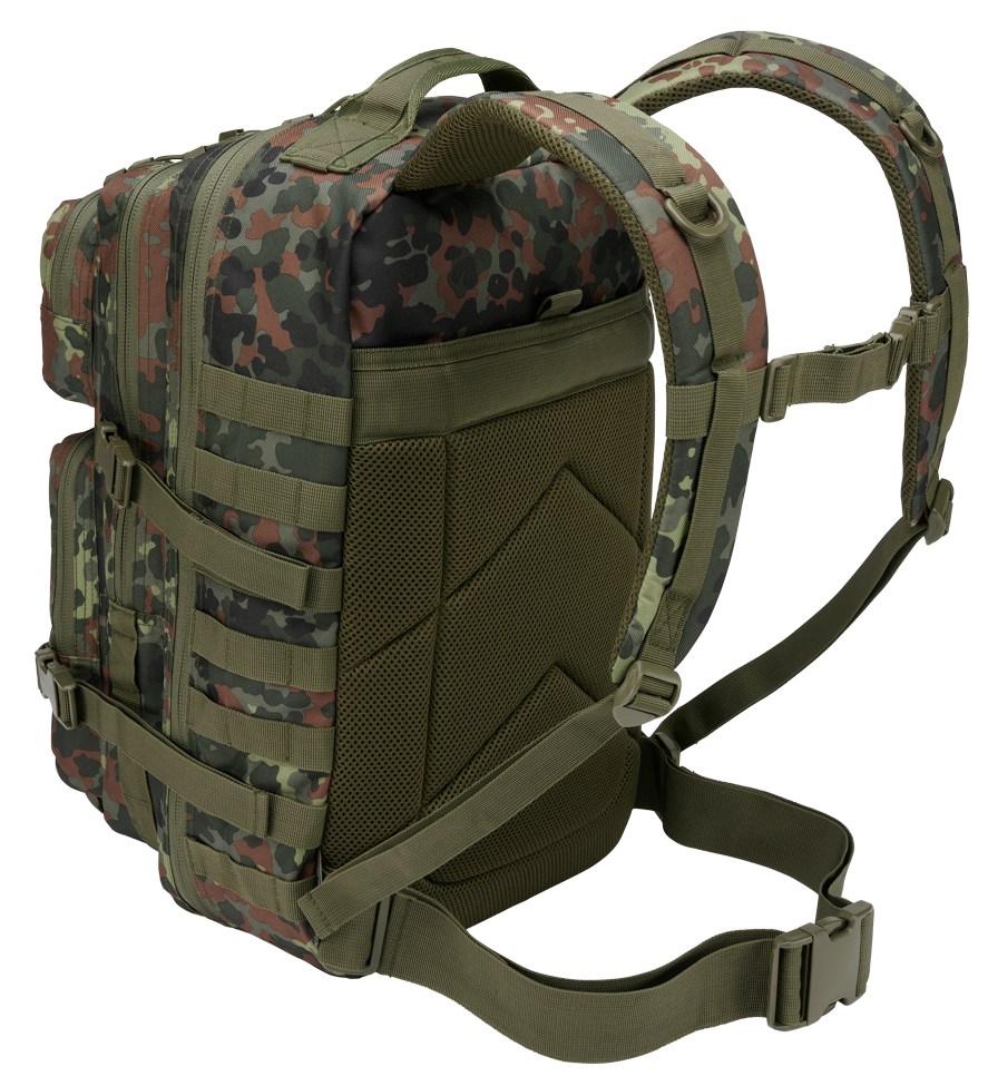 Rucsac US Cooper Large Flecktarn Brandit - Durabilitate Certificată