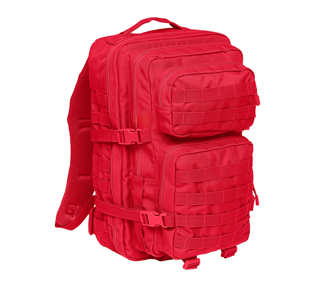 Rucsac US Cooper Large Rosu Brandit - Echipament Fiabil