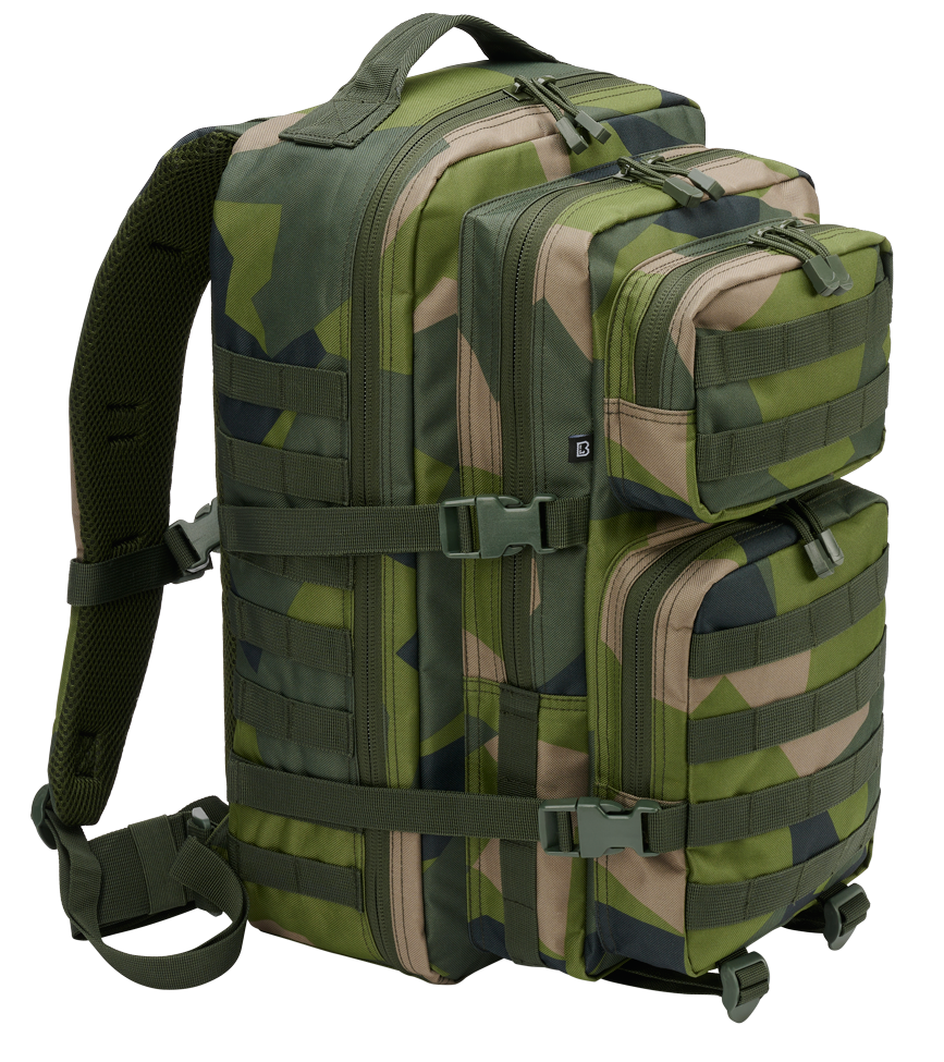 Rucsac US Cooper Large Swedish Camo/Olive/Blue Brandit - Confort Tactic Zilnic