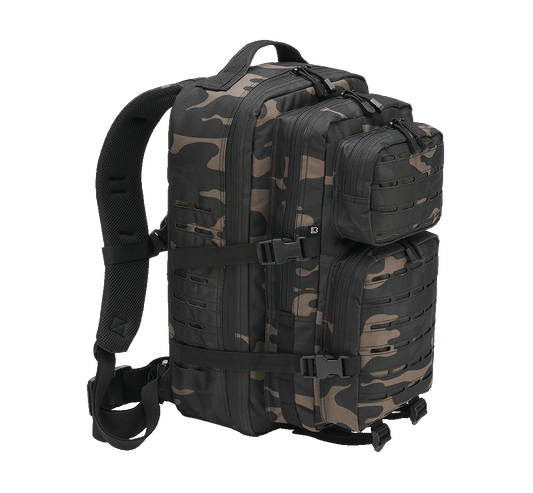 Rucsac US Cooper Lasercut Large Dark Camo Brandit - Durabilitate Extremă