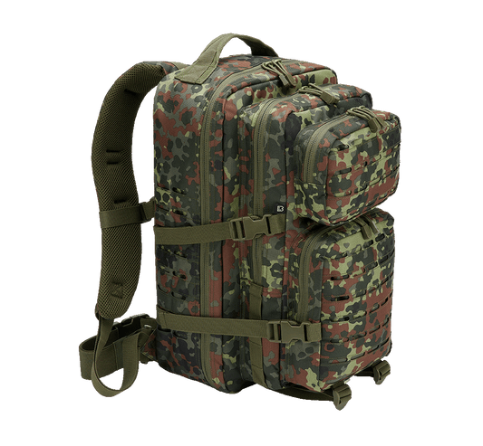 Rucsac US Cooper Lasercut Large Flecktarn Brandit - Durabilitate Extremă