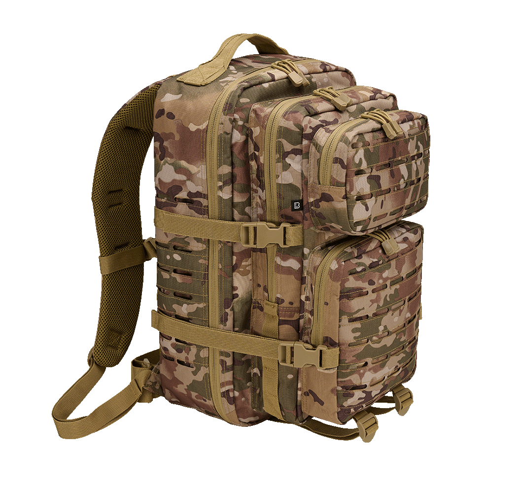 Rucsac US Cooper Lasercut Large Tactical Camo Brandit - Durabilitate Esențială