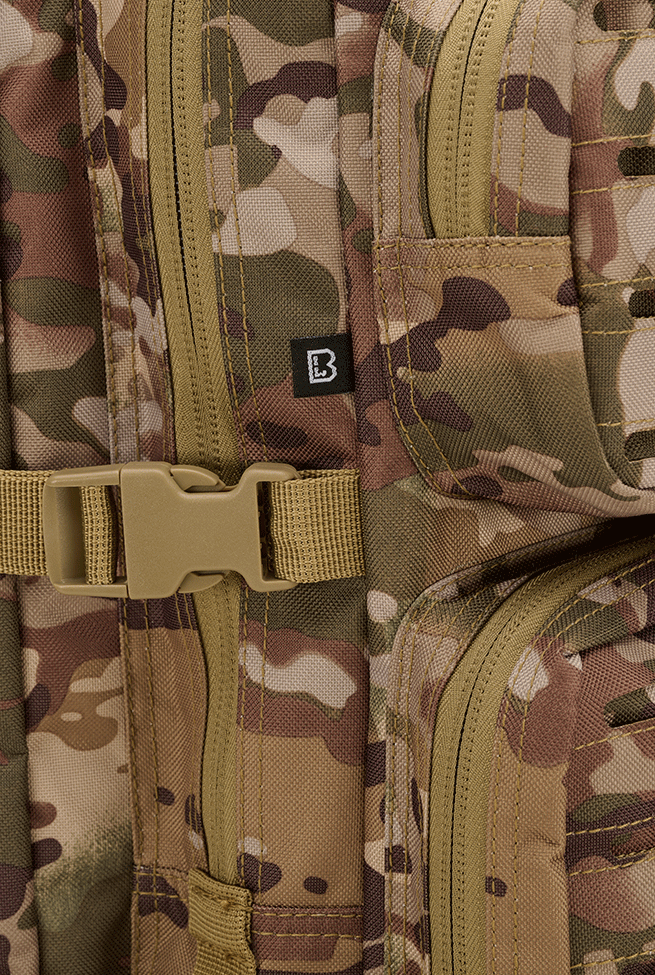 Rucsac US Cooper Lasercut Large Tactical Camo Brandit - Durabilitate Esențială