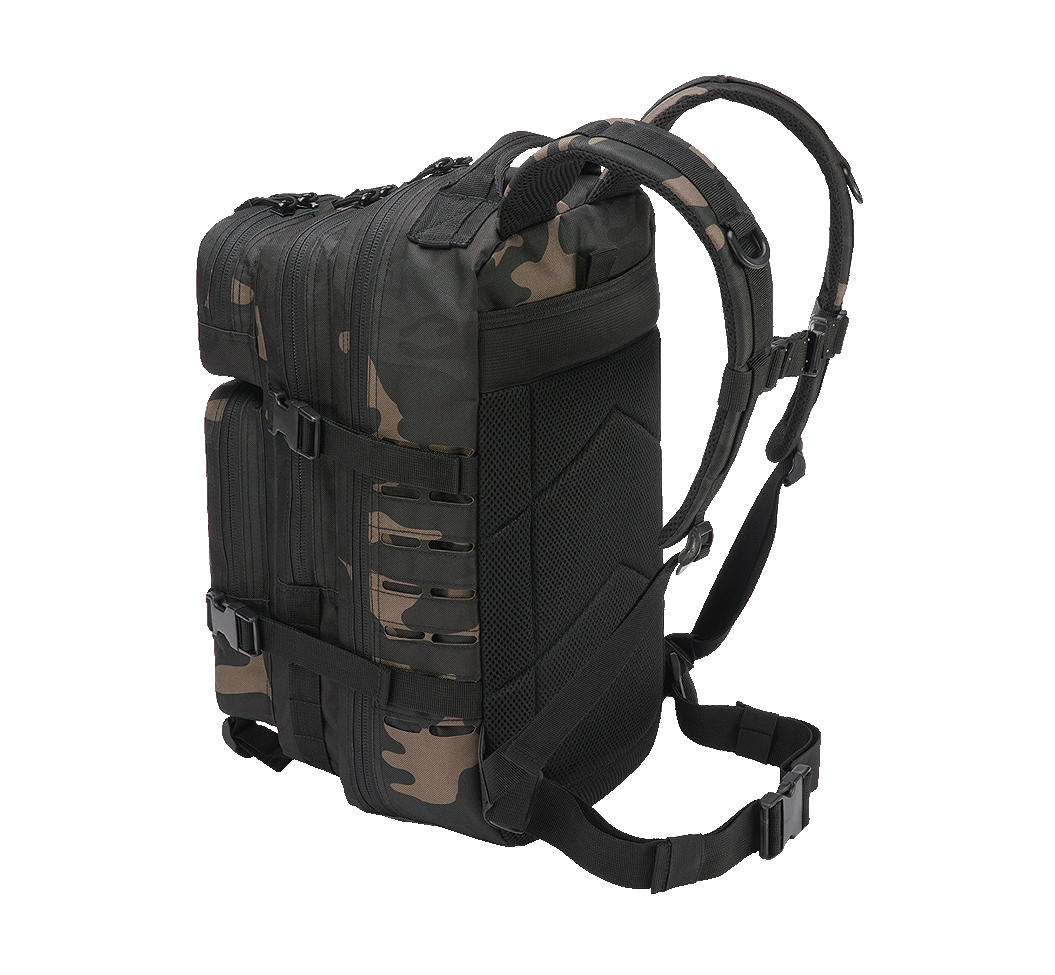 Rucsac US Cooper Lasercut Medium Dark Camo Brandit - Robust și Adaptabil