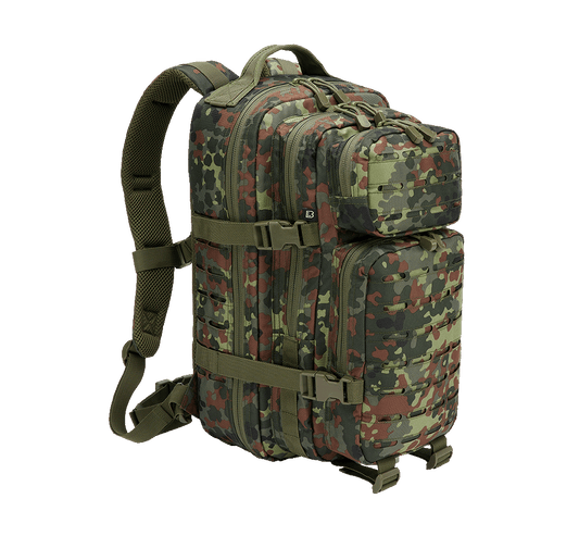 Rucsac US Cooper Lasercut Medium Flecktarn Brandit - Robust și Versatil