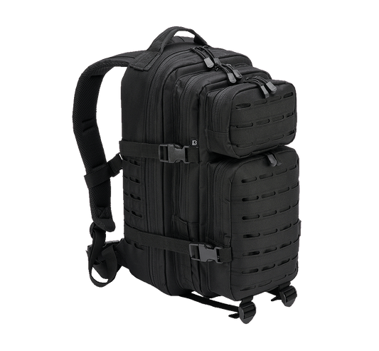 Rucsac US Cooper Lasercut Medium Negru Brandit - Versatilitate Tactică