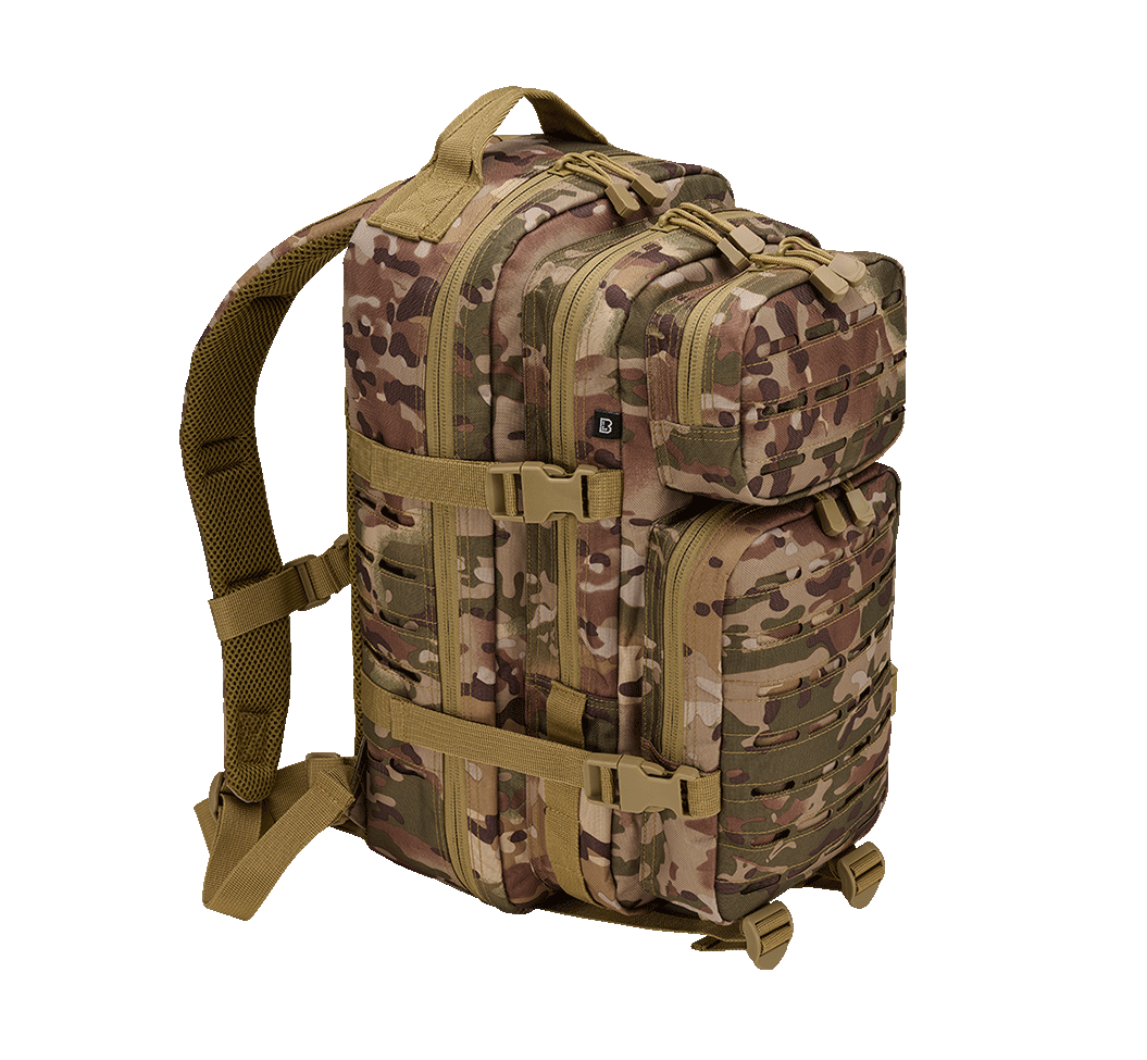 Rucsac US Cooper Lasercut Medium Tactical Camo Brandit - Organizare Strategica